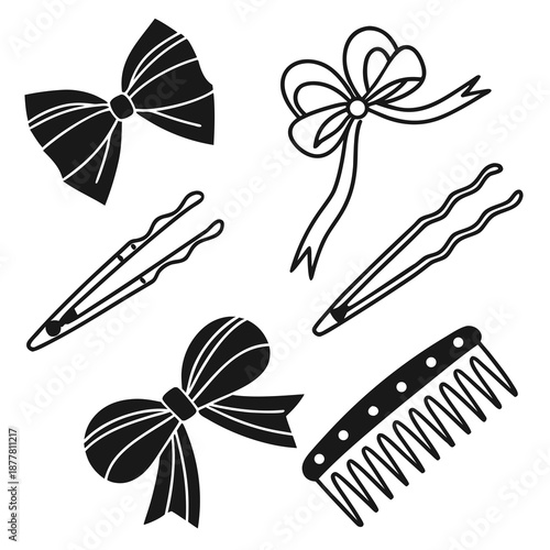 Hair accessories collection