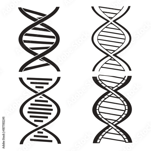Dna double helix illustration