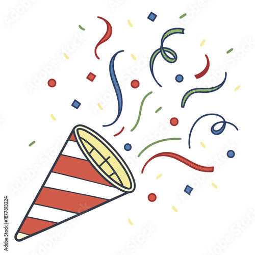 Celebration party popper