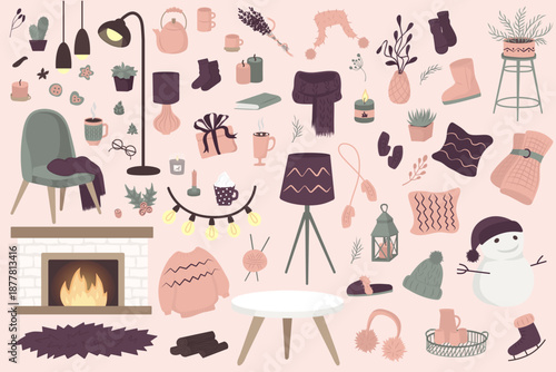 Set of vector interior hygge elements