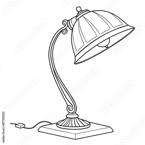 Vintage desk lamp