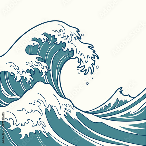 The great wave off kanagawa