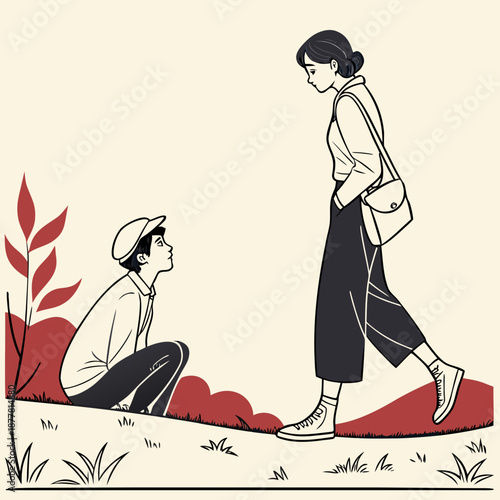 A moment of contemplation