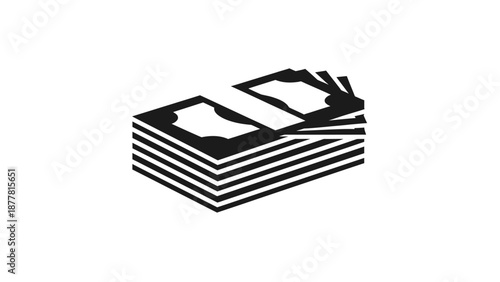 Wallpaper Mural Stack of Business Cards with One Removed. Torontodigital.ca