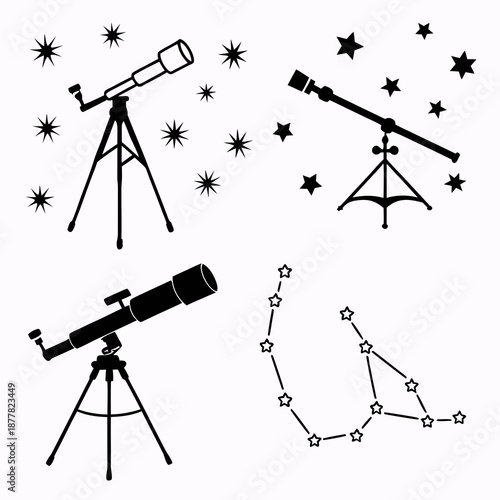 Astronomical tools and constellations