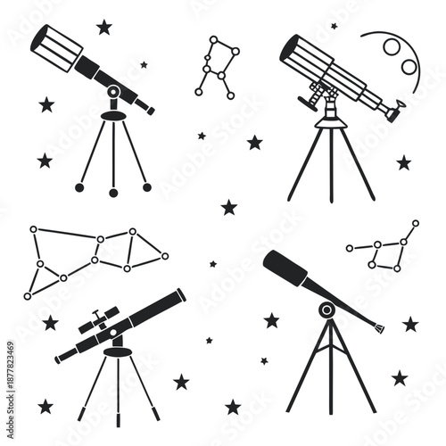 Astronomical tools and constellations