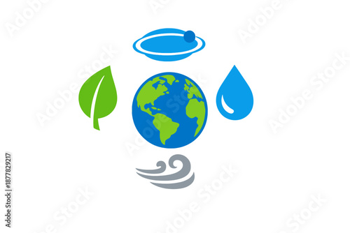 Four Elements Concept with Earth