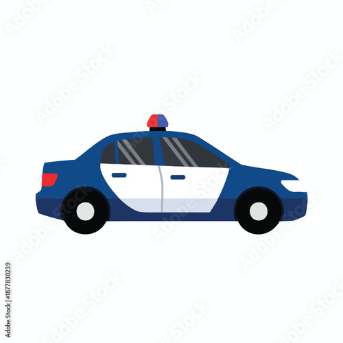 Police Car Illustration