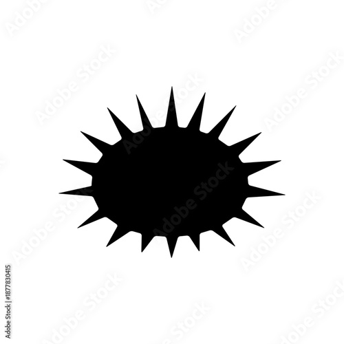 ウニをモチーフにしたアイコン