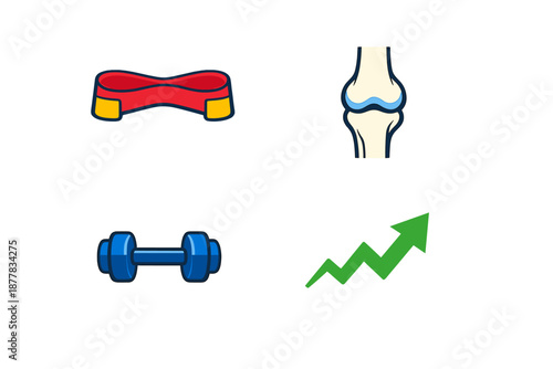 Fitness and Health Icons