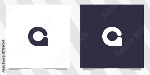 letter c logo design vector