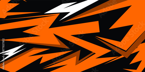 wrap racing car decal sport vector