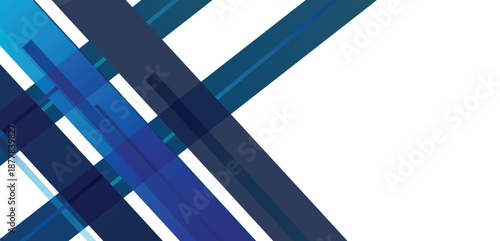 Abstract composition with intersecting blue lines on white background creating geometric pattern high-quality professional detailed modern elegant stylish clean crisp vibrant colorful digital creative