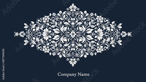 Floral Design Business Card Template