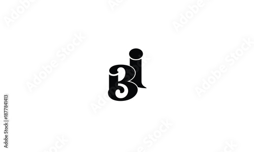 BI,IB,B,I,I,B,B,I abstract, letters, logo, monogram, style, symbols, ambitions, icons, 
