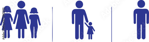 Family Human Resources and Social Profile Icons