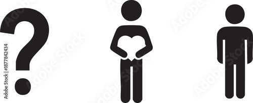 Family Support and Frequently Asked Questions FAQ Icons