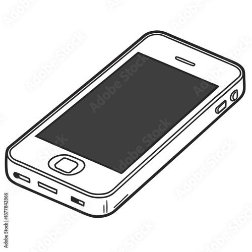 Smartphone illustration