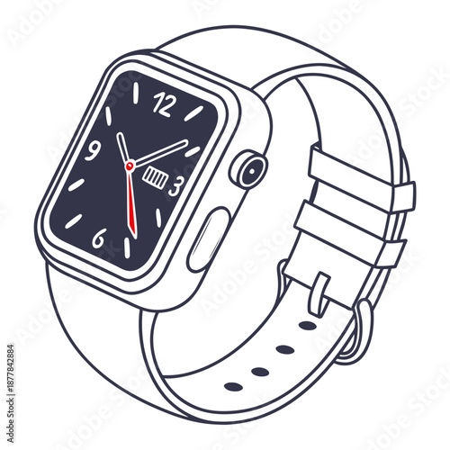 Smartwatch illustration