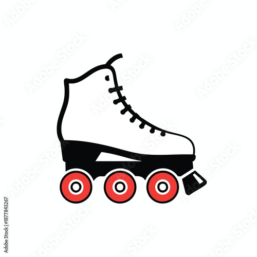 Illustration of a Roller Skate