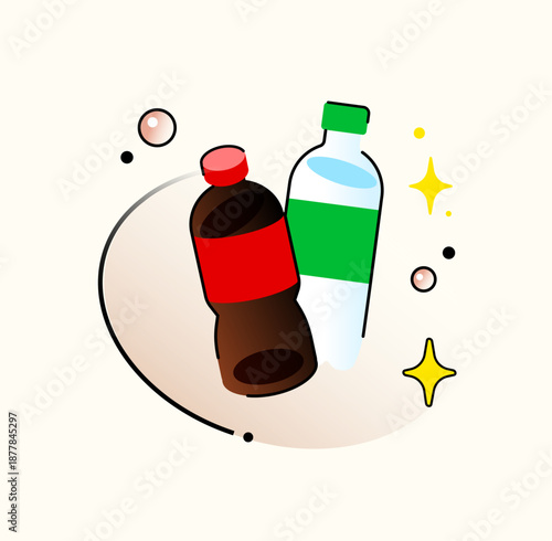 softdrink pet bottle drink