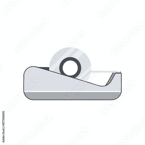 Adhesive Tape Dispenser Illustration