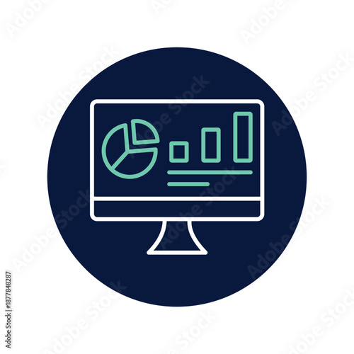 Data Visualization vector, pixel perfect, illustrator file 
