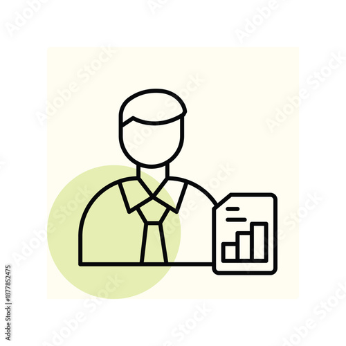 Business Analytics vector, pixel perfect, illustrator file
