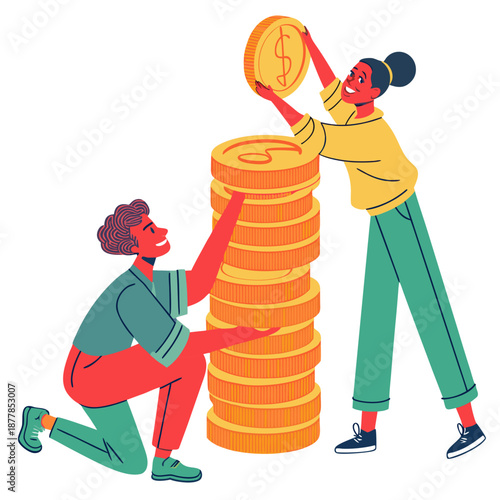 Teamwork and wealth building