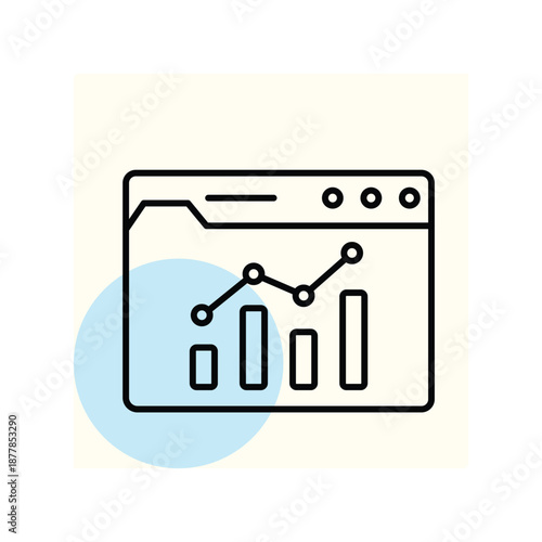 Online Analysis vector, pixel perfect, illustrator file 
