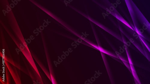 Red and violet shiny glowing stripes abstract neon background. Seamless looping futuristic geometric motion design. Video animation Ultra HD 4K 3840x2160