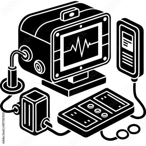 Medical monitoring equipment