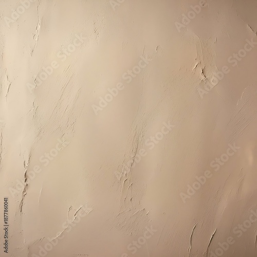 Beige plaster wall texture with subtle organic surface details