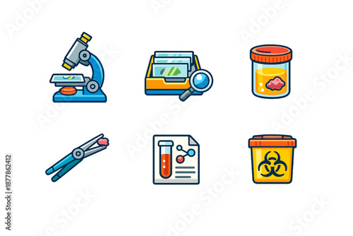 Medical and Science Icons Set