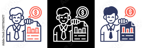 Financial Advice triplestyle icon