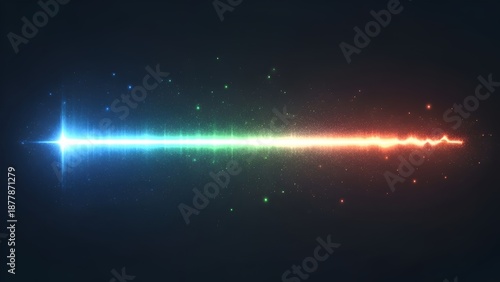 abstract blue background with particles