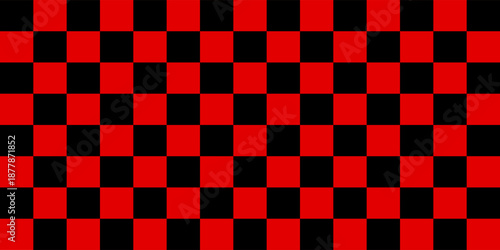 checkered red black pattern for transparent background, check tile square black white pattern