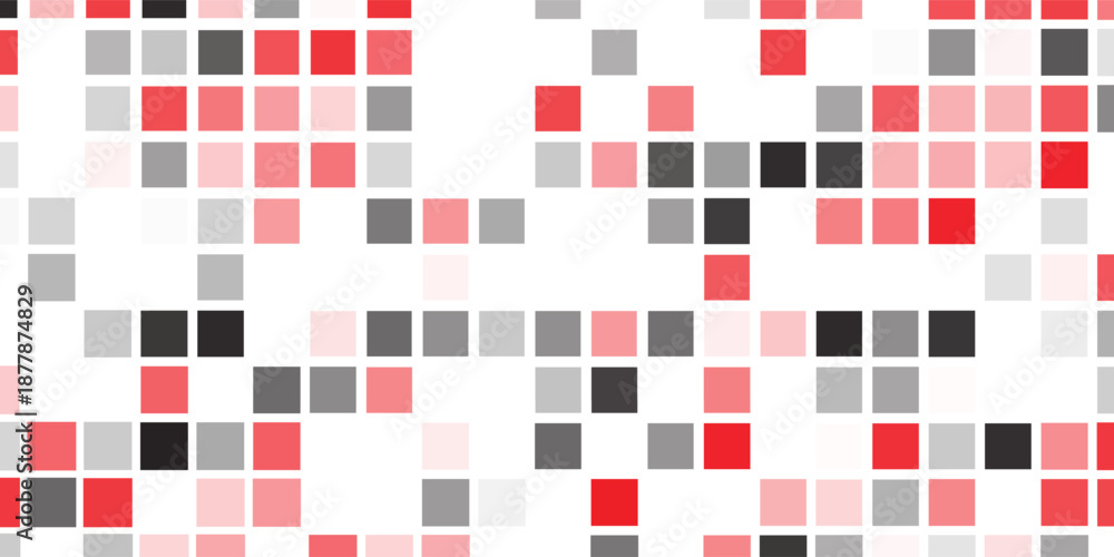 Fototapeta premium abstract checkered seamless pattern in vector graphic illustration design