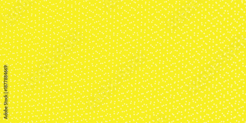 Pop art lemon yellow background with halftone patterns in comic book style, vector.