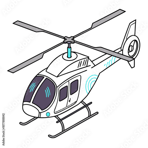 Helicopter illustration