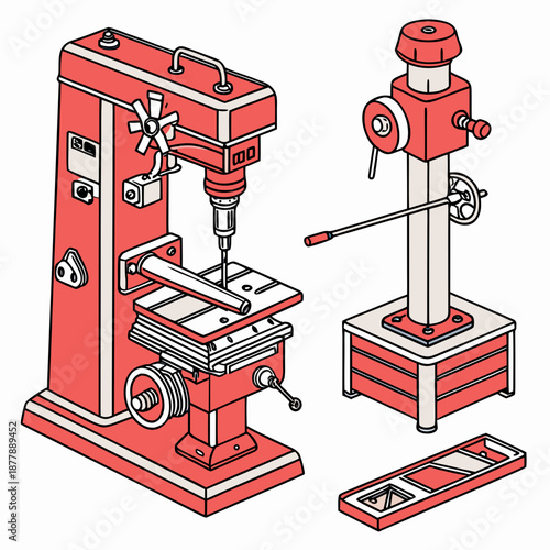 Industrial drilling and lifting equipment