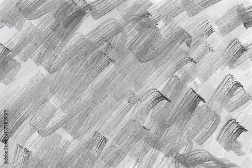 Abstract Brushstrokes: A monochrome artwork featuring a mesmerizing interplay of abstract brushstrokes, creating a textured surface and captivating visual effect.