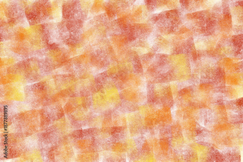 Abstract Brushstrokes Texture: A captivating textural art piece comprised of overlapping brushstrokes, each exhibiting a unique interplay of warm hues.