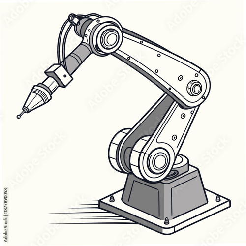 Industrial robot arm