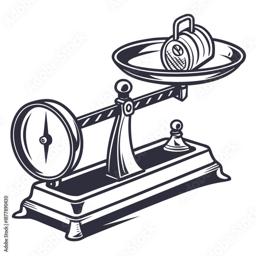 Balancing scale with cryptocurrency