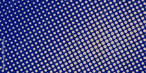 Blue gradient color halftone background, pop art design. Comic book superhero dotted halftone texture. Blue nylon fabric texture background. 