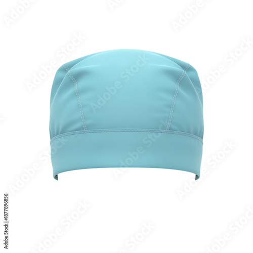 Light blue swim cap