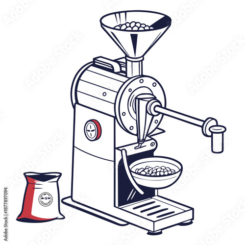 Vintage coffee grinder