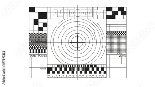 Fresh fish and fillets with a kitchen knife.