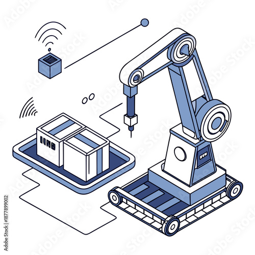 Adaptable smart industrial material platform for the future, designed for intelligent and evolving manufacturing environments.
